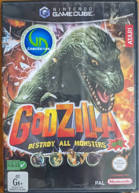 Godzilla: Destroy All Monsters complete in box