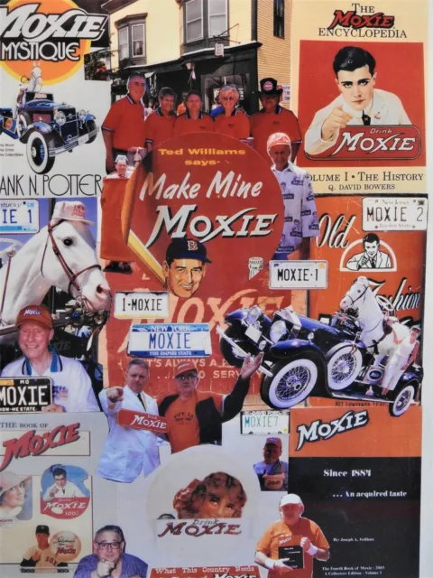 2004 Moxie Soda Ltd Edition Collage Print  5/20 Signed by James A Jannsson