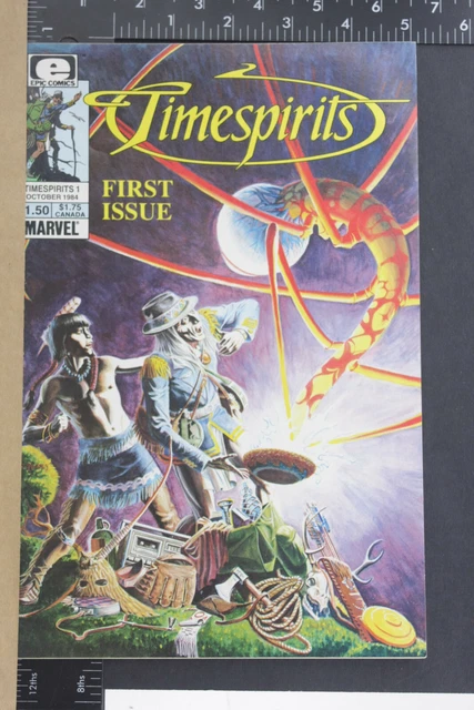 Timespirits #1 1984 by Epic Marvel Comics - LOOSE L1520A