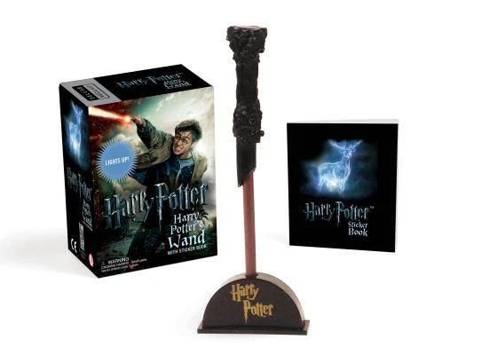 Harry Potter Wizard's Wand with Sticker Book: Lights Up! (RP Minis) [Accessory]