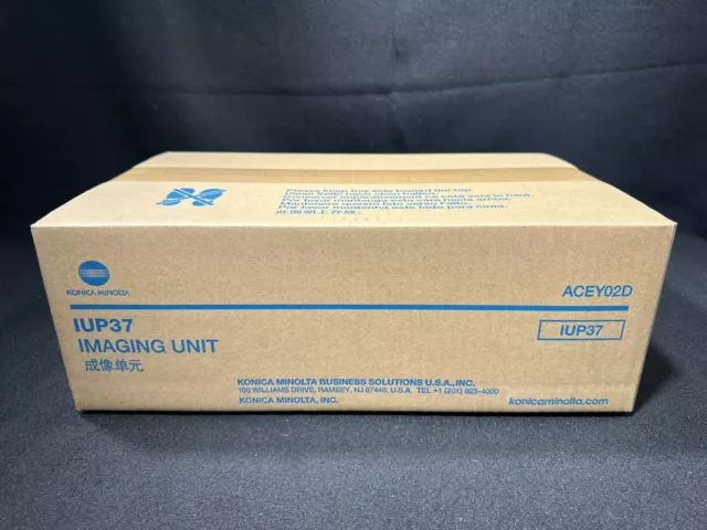 Unidad de Imagen Genuina Konica Minolta IUP37 ACEY02D FABRICANTE DE EQUIPOS ORIGINALES IUP-37 TOTALMENTE NUEVA Negra