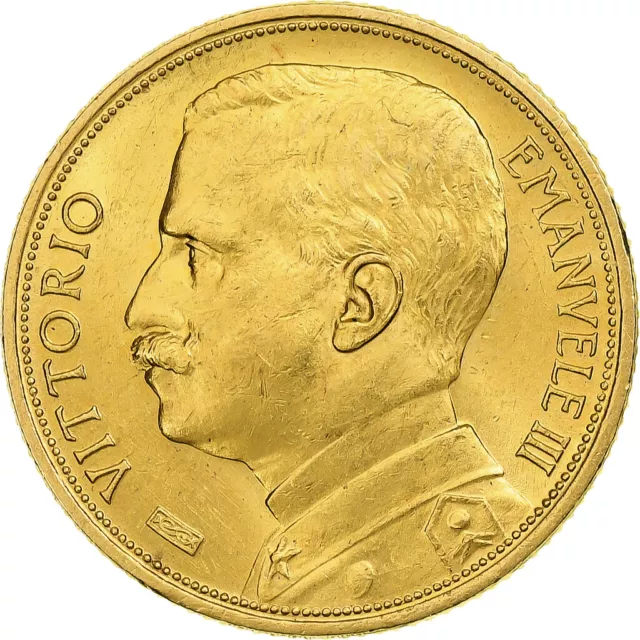 [#1285813] Italy, Vittorio Emanuele III, 20 Lire, 1912, Rome, Gold, AU(55-58), K