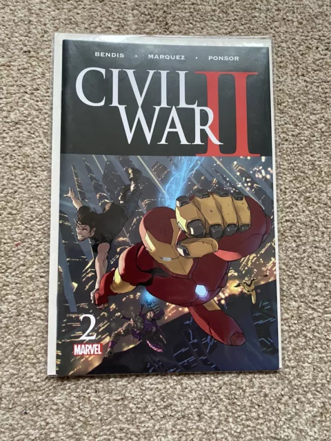 Civil War II #0 to #8 - Marvel Comics - 2016 - Complete Series / Set 3
