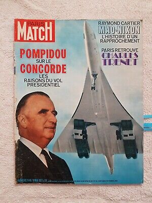 Paris Match N° 1240 du 10/02/1973 Concorde Comment on fabrique une vedette 