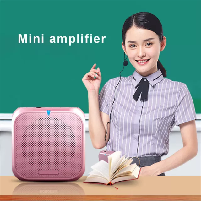 Portable Mini Voice Amplifier Microphone Loundspeaker Waistband for Teaching