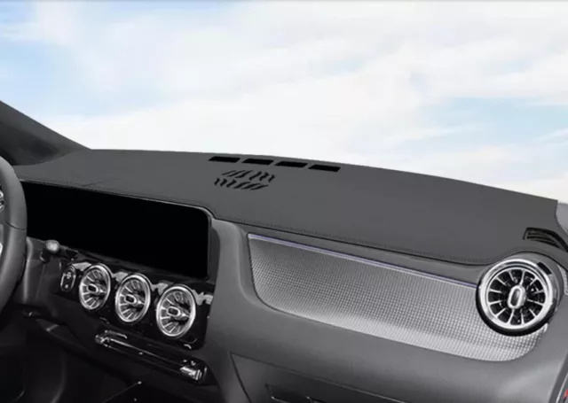 Leather Car Dashboard Cover Dash Pretector Mat For Mercedes-Benz GLA 2021-2023