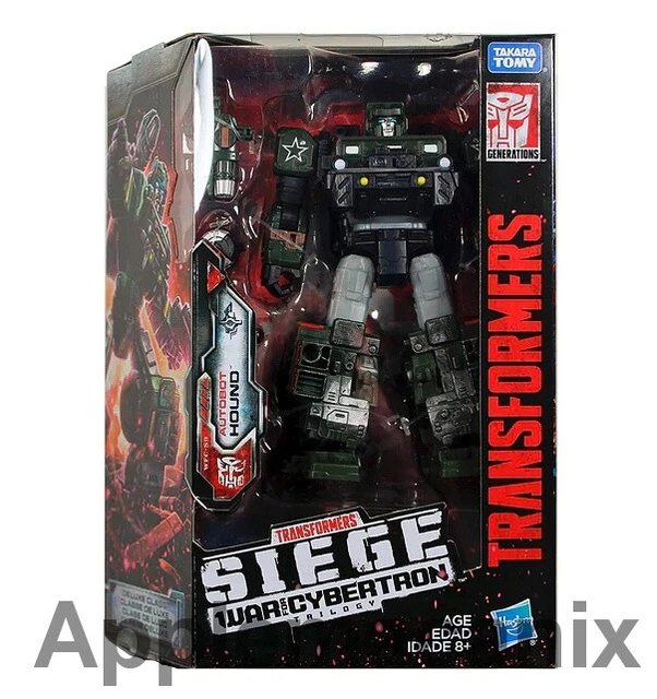 FIGURINE ARTICULÉE TRANSFORMERS Hound War pour Cybertron Siege Deluxe