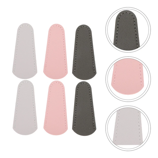 6 Pcs Porta Forbici Pelle Set Di Forbici Forbici Per Sopracciglia Custodia Pelle