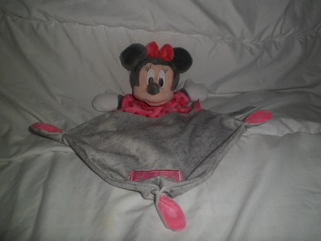 doudou minnie rose gris disney simba toys benelux nicotoy kiabi