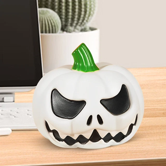 NOVELTY FLASH PUMPKIN Lamp Toy Mini LED Pumpkin Lights for Home Party
