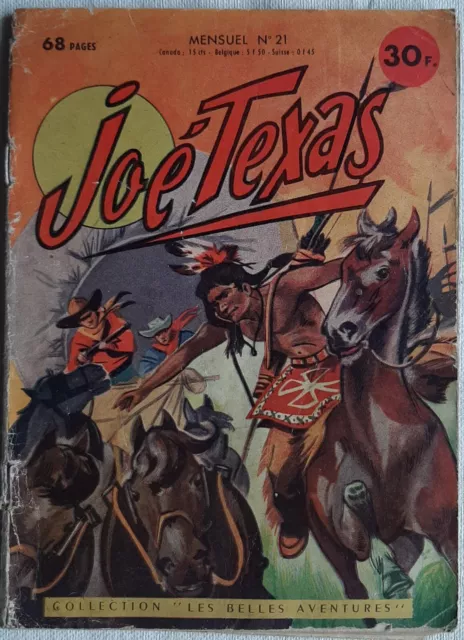 Joe Texas Numero 21 Del Duca 1959 Tres Rare Le Rallic