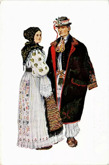 CPA AK Costume National Croate Paysans de Otok CROATIA (597982)