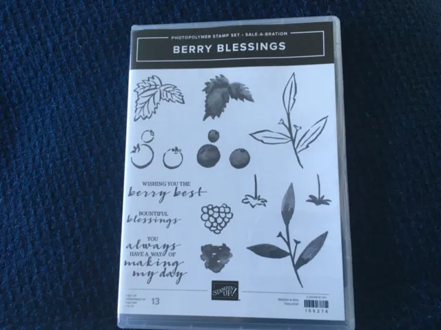 Stampin Up - Berry Blessings Stempelset