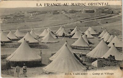 CPA AK MAROC TAOURIRT Camp et Village (31930)