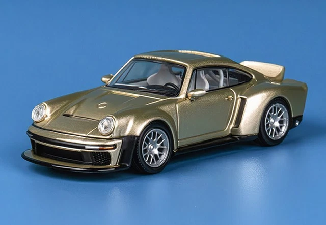 Modellino HKM 1:64 Porsche Singer DLS 911 964 - Diecast Colore Racing - Foto 5