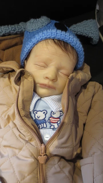 Sleeping Reborn baby boy