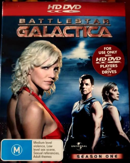 Battlestar Galactica - Series 1 - Complete (HD DVD, 2008, 6-Disc Set)