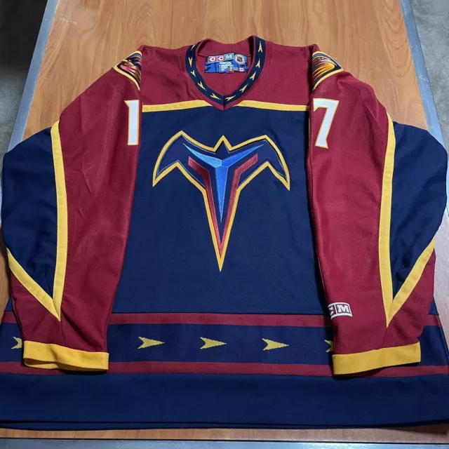 Atlanta Thrashers Hockey Jersey - Size XL EUC