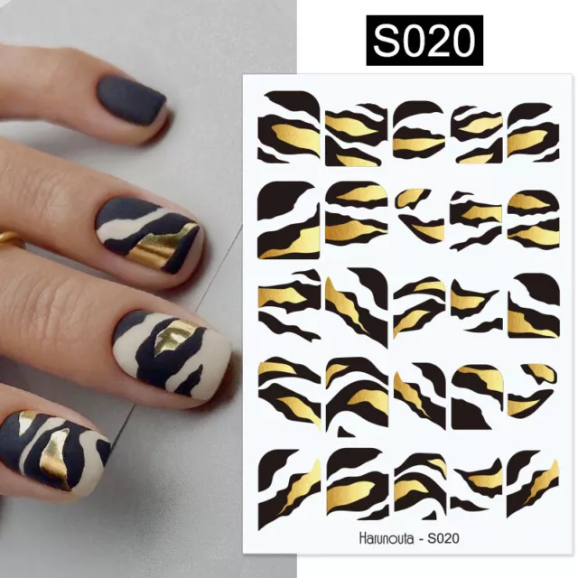 Nail Sticker Manicure Nail Foil Water Transfer Decal Nail Foil Flower Beauty