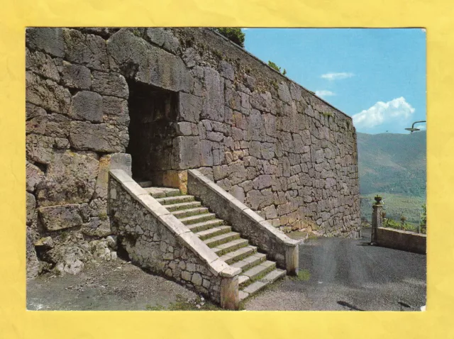 Cartolina Alatri Porta Civita e mura pelasgiche viaggiata 1979