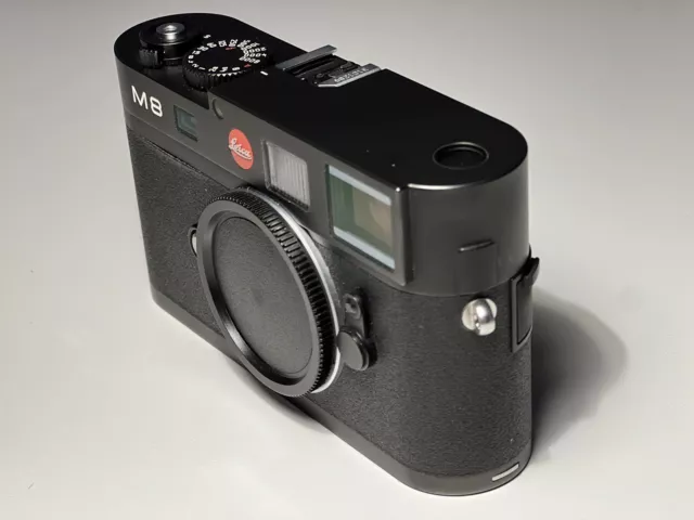 Leica M8 Digitalkamera schwarz verchromt mit Sensorupdate - Full Set u. OVP 2