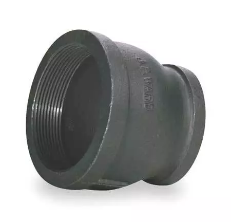 Zoro Select 2Wu76 2-1/2" X 1-1/4" Malleable Iron Reducer