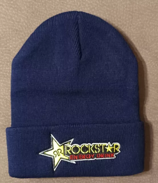 Cappello Rockstar Energy Unisex Blu Nuovo Confezionato