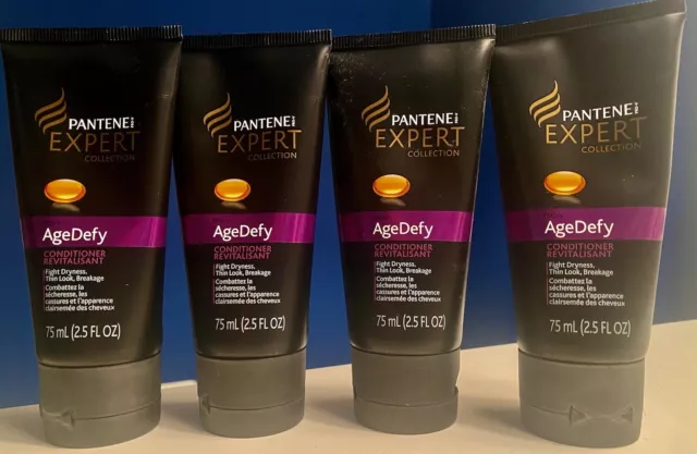 Lot of 4 -Pantene Expert Collection Pro-V Age Defy Conditioner -2.5 oz each