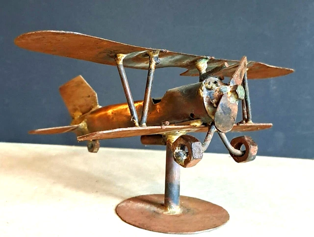 Modèle Avion Biplan Rotatif Fockety Jouet Rotatif Biplan En Fer Blanc Nostalgique - Kit Modèle Avion Avec 3 Biplans Tournants Pour Décoration Chambre Modèle Avion Biplan Rotatif Fockety Jouet Rotatif Biplan En Fer Blanc Nostalgique - Kit Modèle Avion Avec 3 Biplans Tournants Pour Décoration Chambre