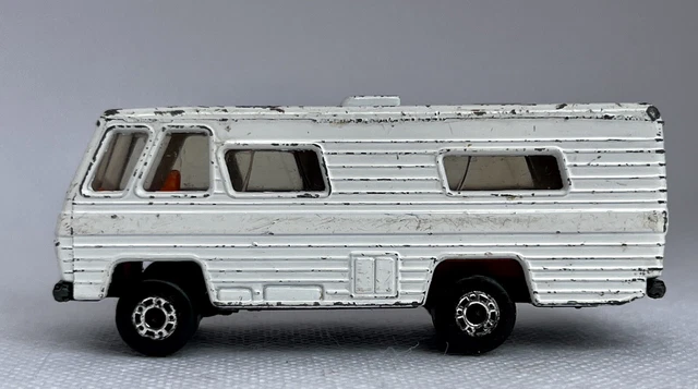 Matchbox No. 54 Mobile Home Made in England 1980 Lesney