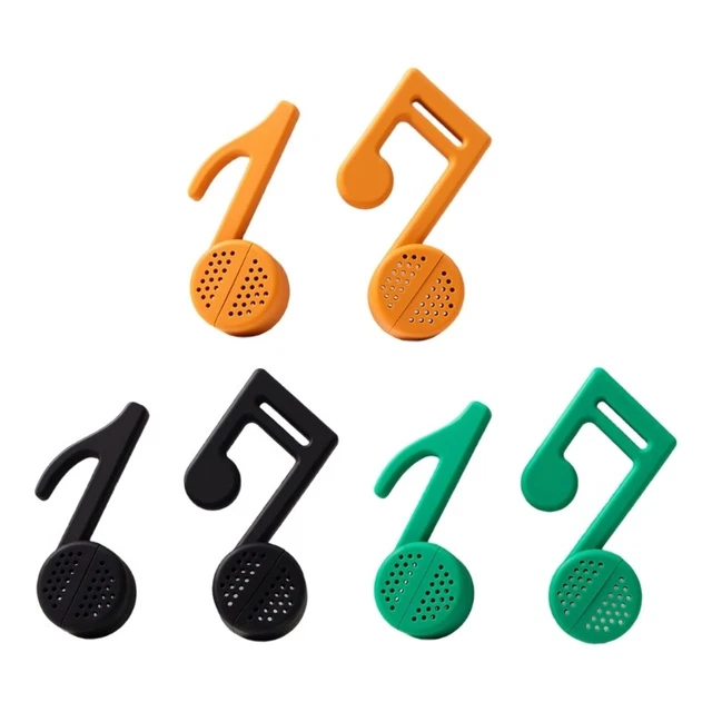 UNIQUE TEAS STRAINER Music Note Design Silicone Perfect Gift For Teas ...