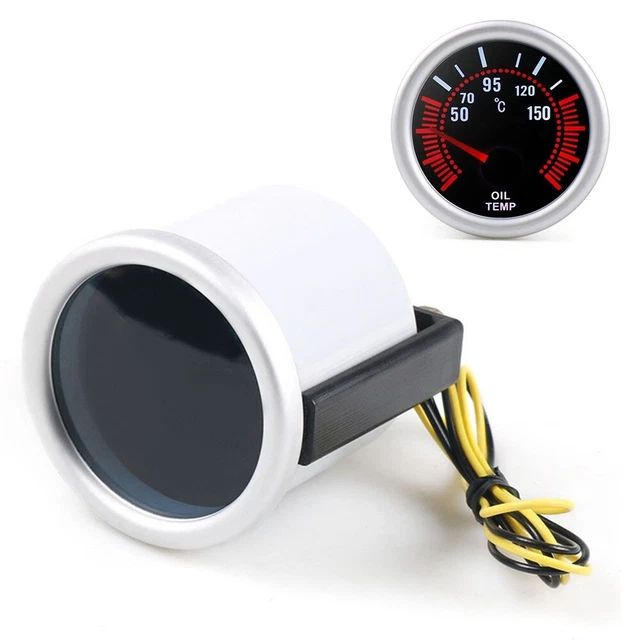 Pilastro Porta Strumenti Universale 52mm / 2 Pollici – Plastica Nera, Foro Singolo, Per Auto E Moto