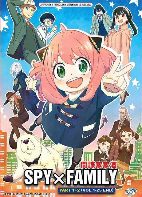 Spy Kyoushitsu (1-12End) Anime DVD English subtitle Region 0