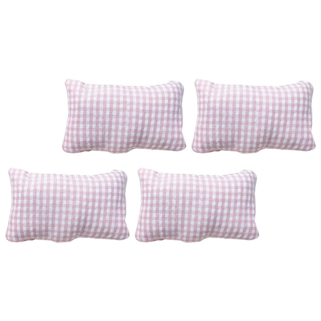 4 pz mini cuscino casa bambola piccolo modello miniatura piccolo divano piccolo