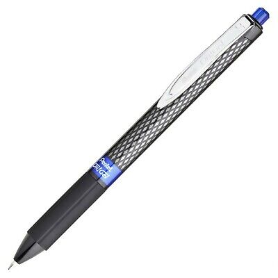 NEW 12 Pack Pentel OH! Gel Retractable Gel Pen Medium Line BLUE Ink - K497-C