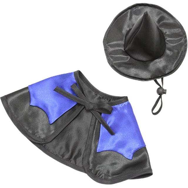 Halloween-Haustierkostüm Schminkset Halloween-Katzenhut Black Stoff