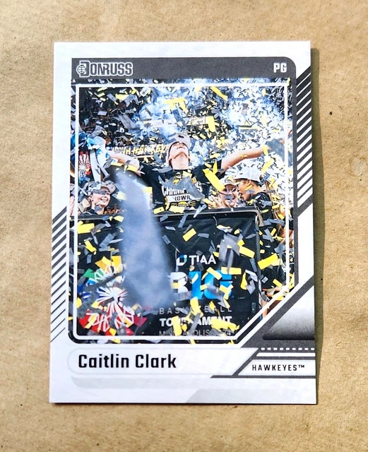 CAITLIN CLARK 2024 panini caitlin clark collection card 14 DONRUSS