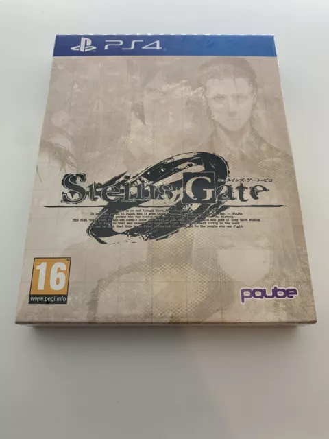 Steins;Gate 0 Limited Edition ps4 uk release - New & Sealed - With artbook