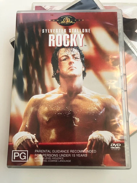 ROCKY DVD BUNDLE Sylvester Stallone Rocky 1 2 5 Region 4 18.00