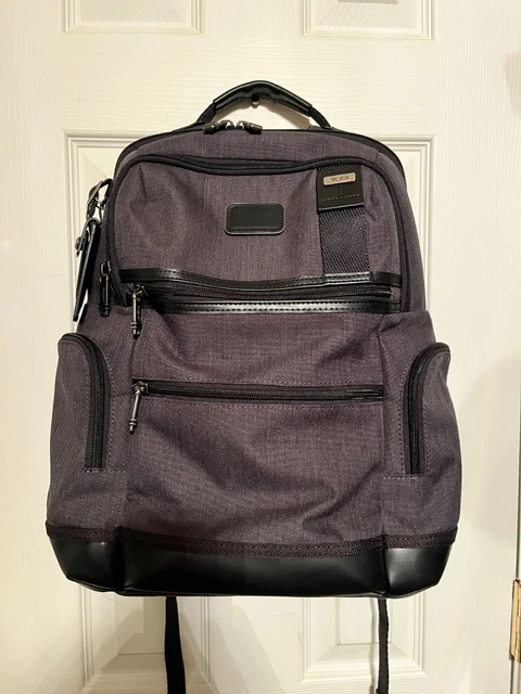 New! Tumi Alpha Bravo Knox Backpack grey anthracite color laptop durable bag