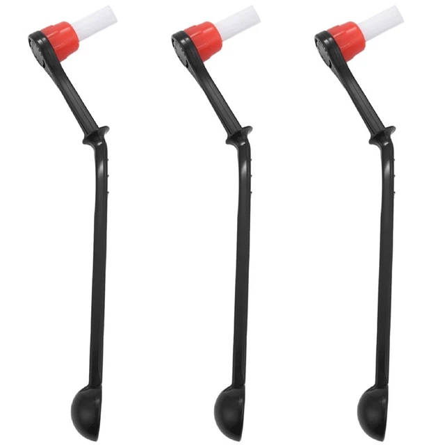 3X 2 in 1 Coffee Machine Brush Nylon Espresso Coffee Grinder Spazzole Cucch G2R8
