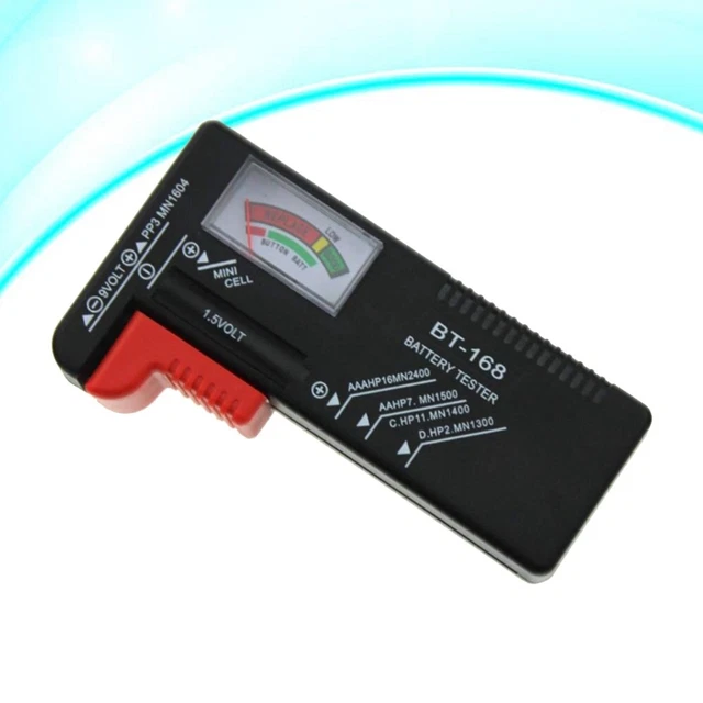Tester batteria portatile facile da leggere puntatore-volt-checker-misuratore di tensione