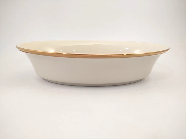 Lenox Eternal 10 5/8" Oval Vegetable Bowl - Flat Rim Shape
