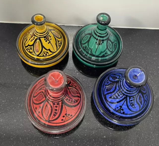 Tajine de cerámica marroquí artesanal tagine hermoso tagine hecho a mano