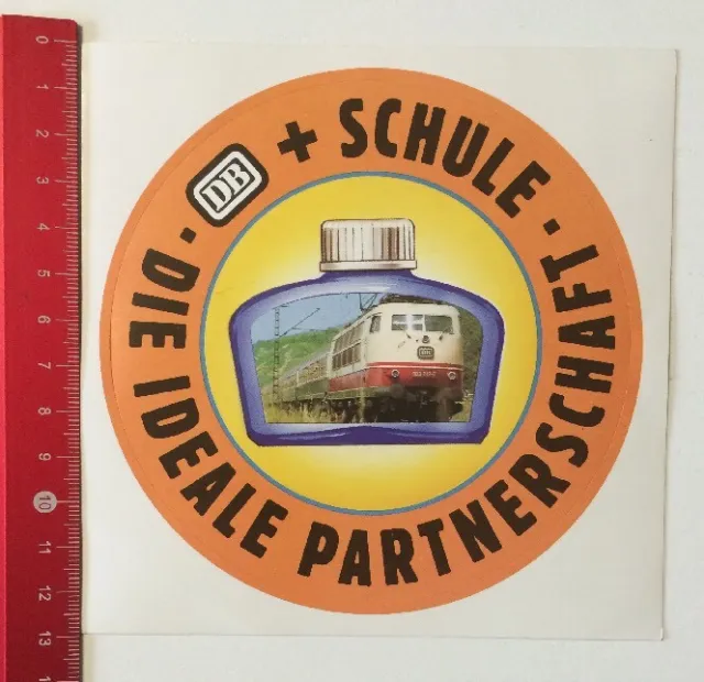 Aufkleber/Sticker: DB + Schule - Die Ideale Partnerschaft (28041610)