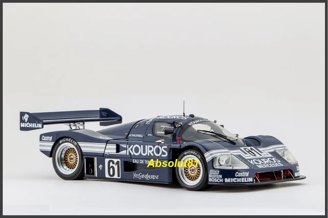Exoto Racing Legends 1/18 J. Mass/ M. Reuter/ S. Dickens #63 Sauber-Mercedes C9 - 24 Hours of Le