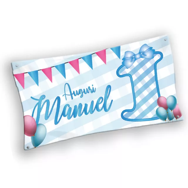 Striscione Sonic - 01 - Carta Cm 140x100 Personalizzato - Foto 2