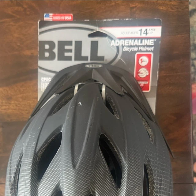 bell axle bike helmet black green adult 14+ 54-61cm Helmet, Black-White, (54-61cm) The Bell Adult Tri Cycling Helmet Sports Helmet Low