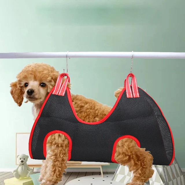 Dogs Washing Hammock Pet Cage Bed Breathable Hammock Cats Dogs Macrame Decor Ear 3