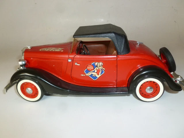 5 Camions Ford V8 Coca Cola Solido Promotionnels 1/43 - Âge D'or - Occasion